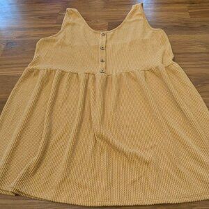 Heimish Chic Empire Waist Top Baby Doll Flow Flattering Trendy Everyday Style 3X